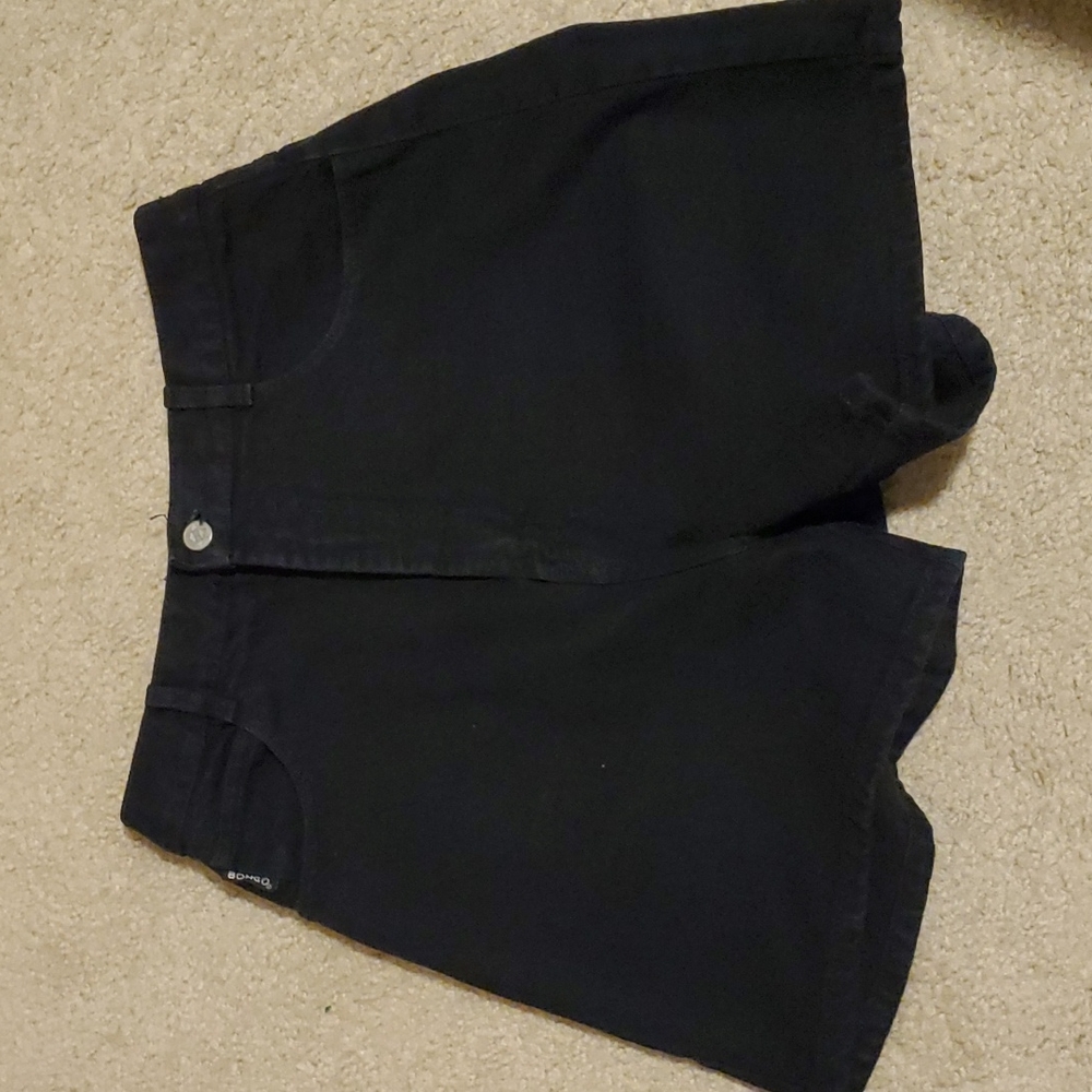 Vintage Bongo by Gene Montesano. High Rise Shorts Women. Size 13  Black.